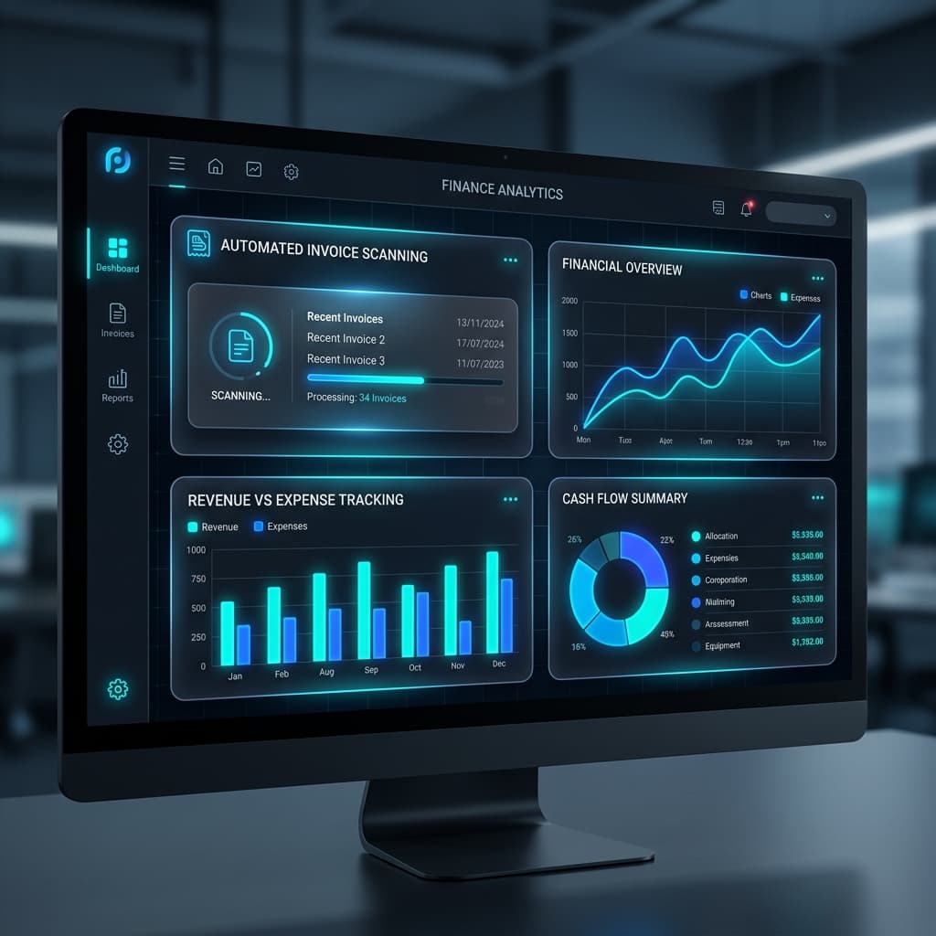 AI Accounting Automation Dashboard